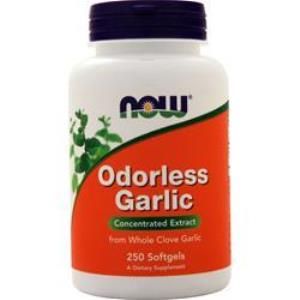 Odorless Garlic (250 softgels) NOW Foods